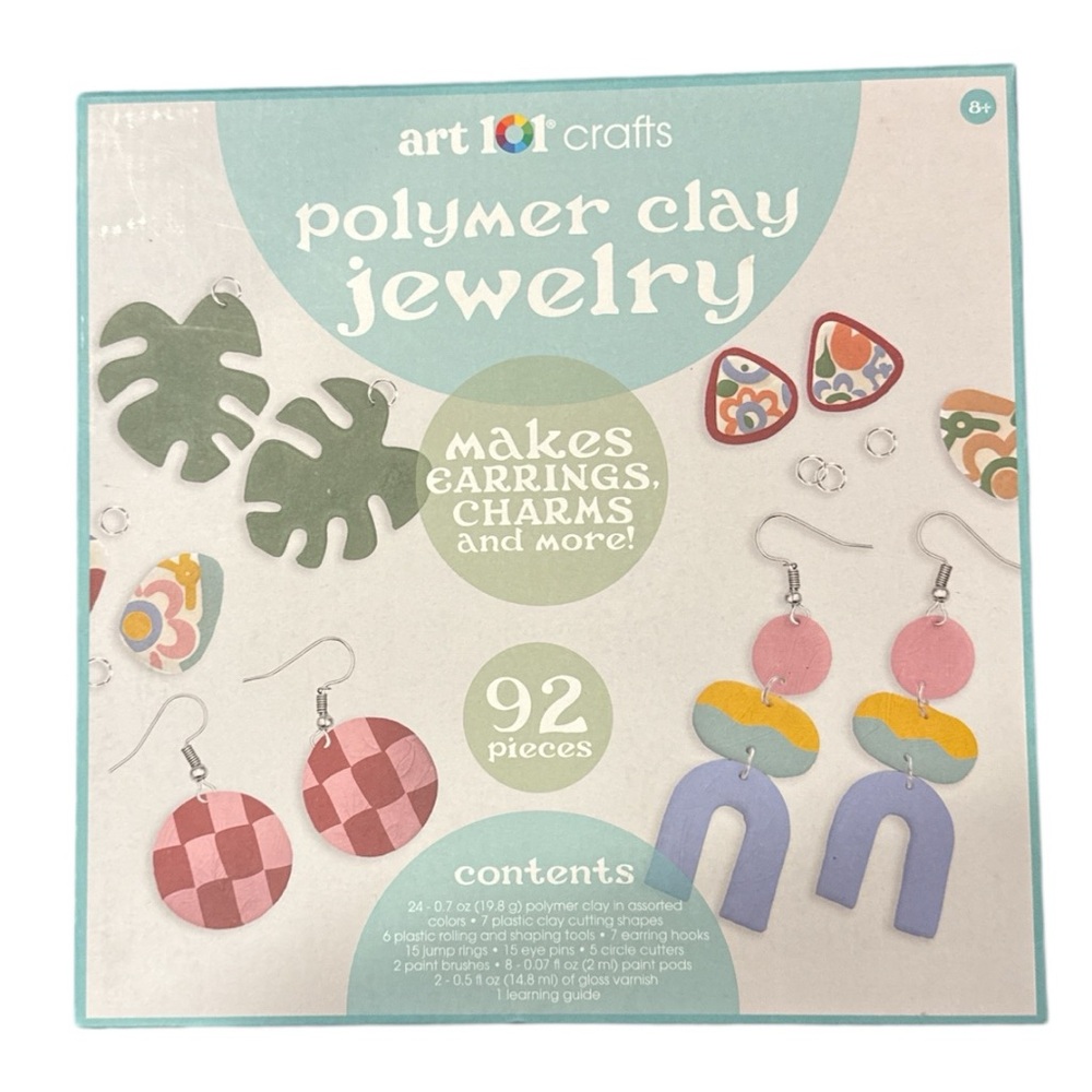 Art 101® Crafts Polymer Clay Jewelry Kit - NIB